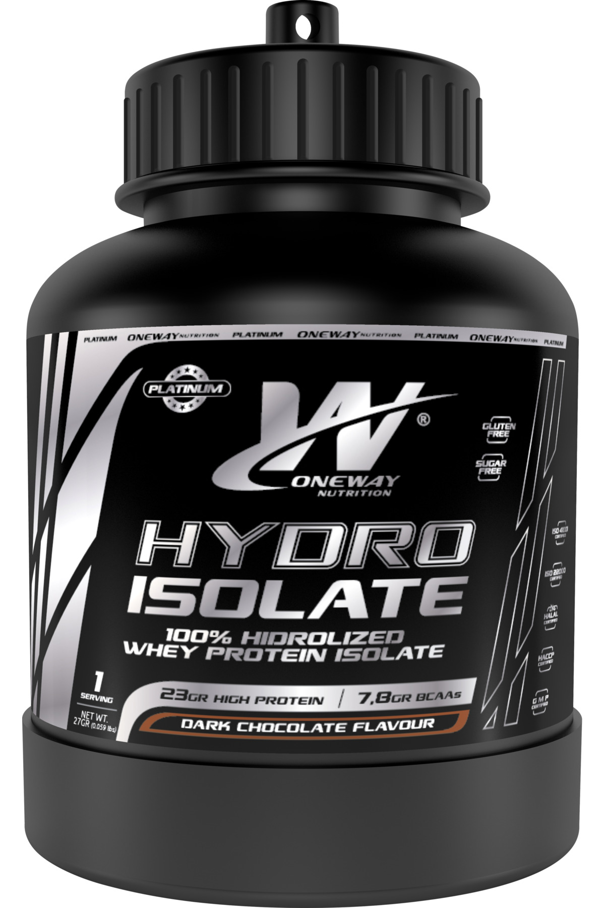 ONE WAY NUTRITION PLATINIUM Mini Hydro Whey Protein Bitter Çikolata 27