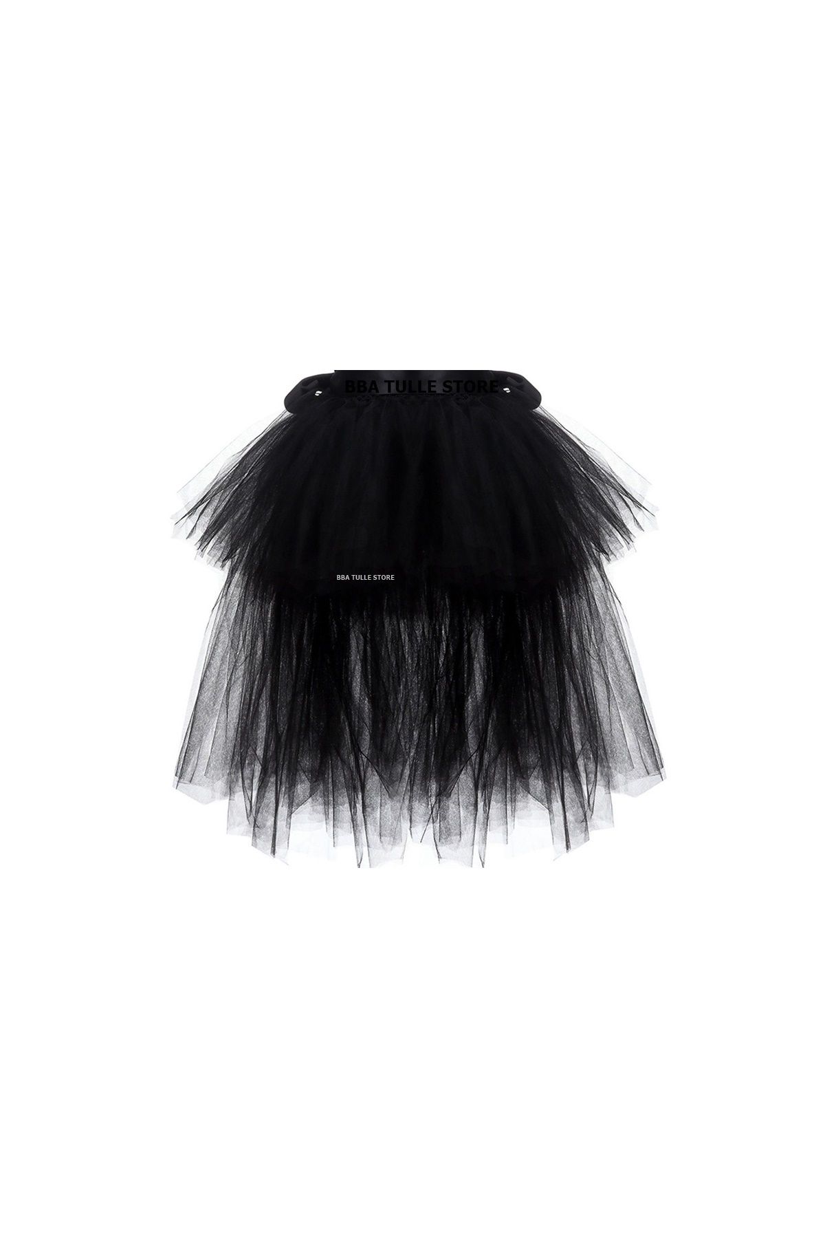 Black tulle best sale skirt in store