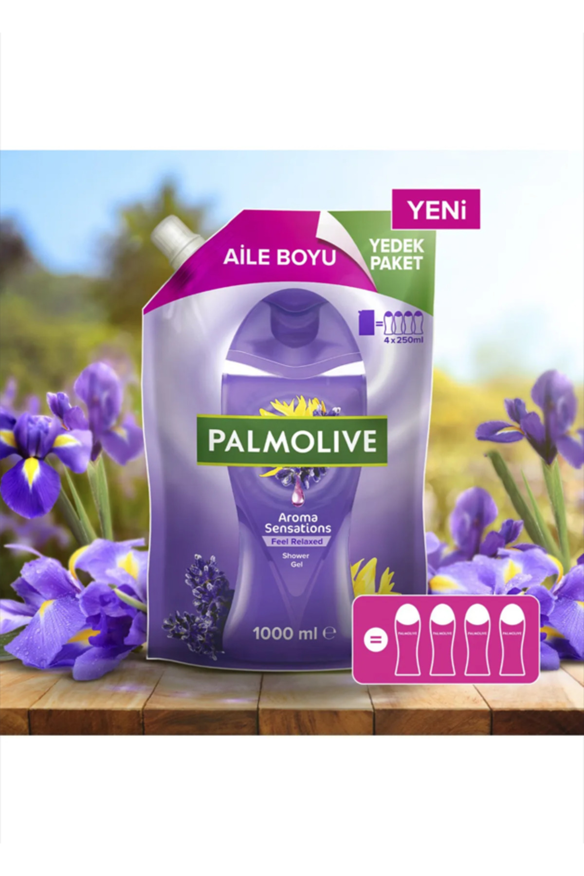 ژل و کرم دوش زنانه – مردانه  Palmolive | EGT00000001 اورجینال - تصویر 2