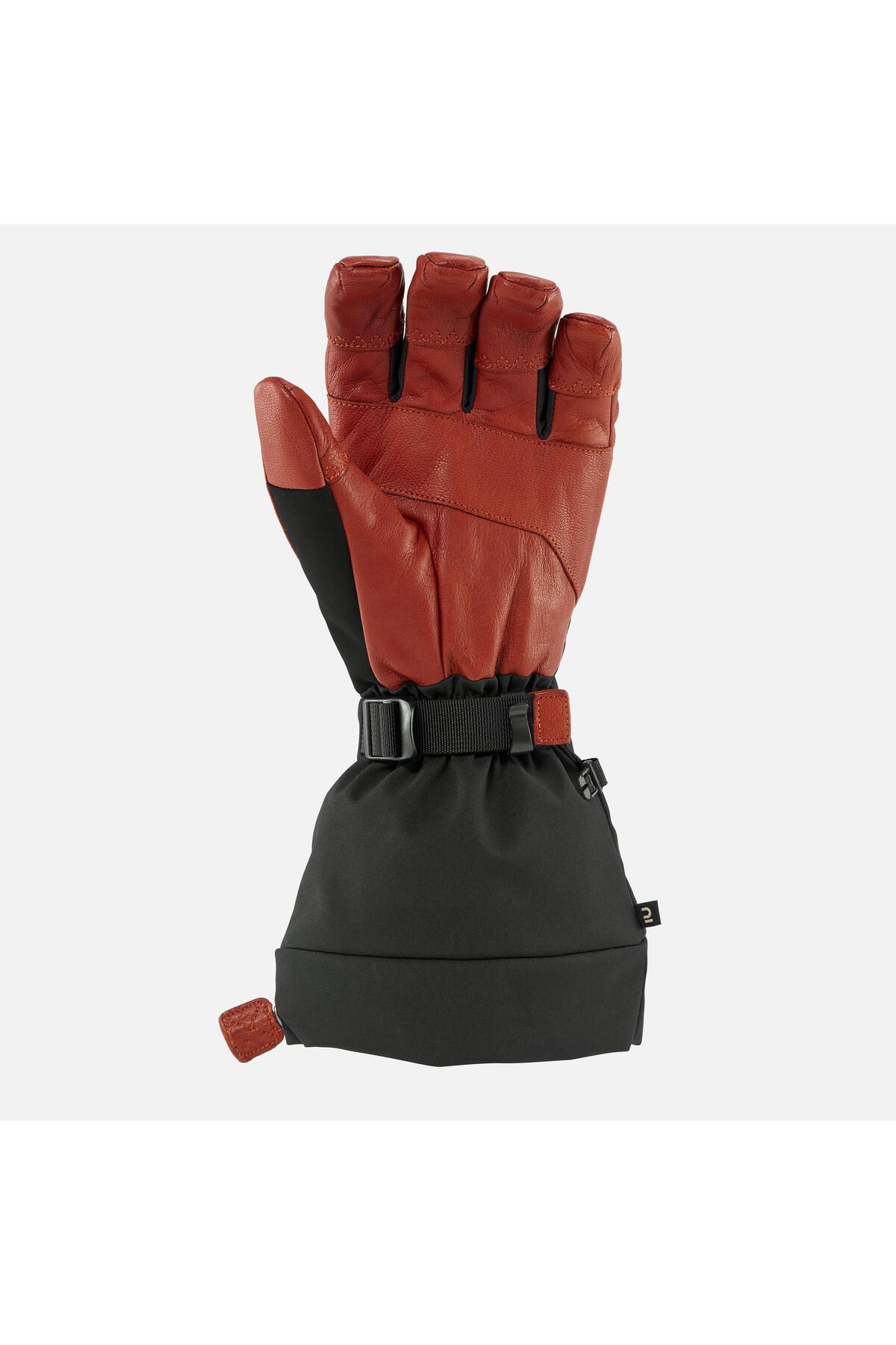 Decathlon-Adult Ski Gloves Wedze - Brown / Black - 900 3