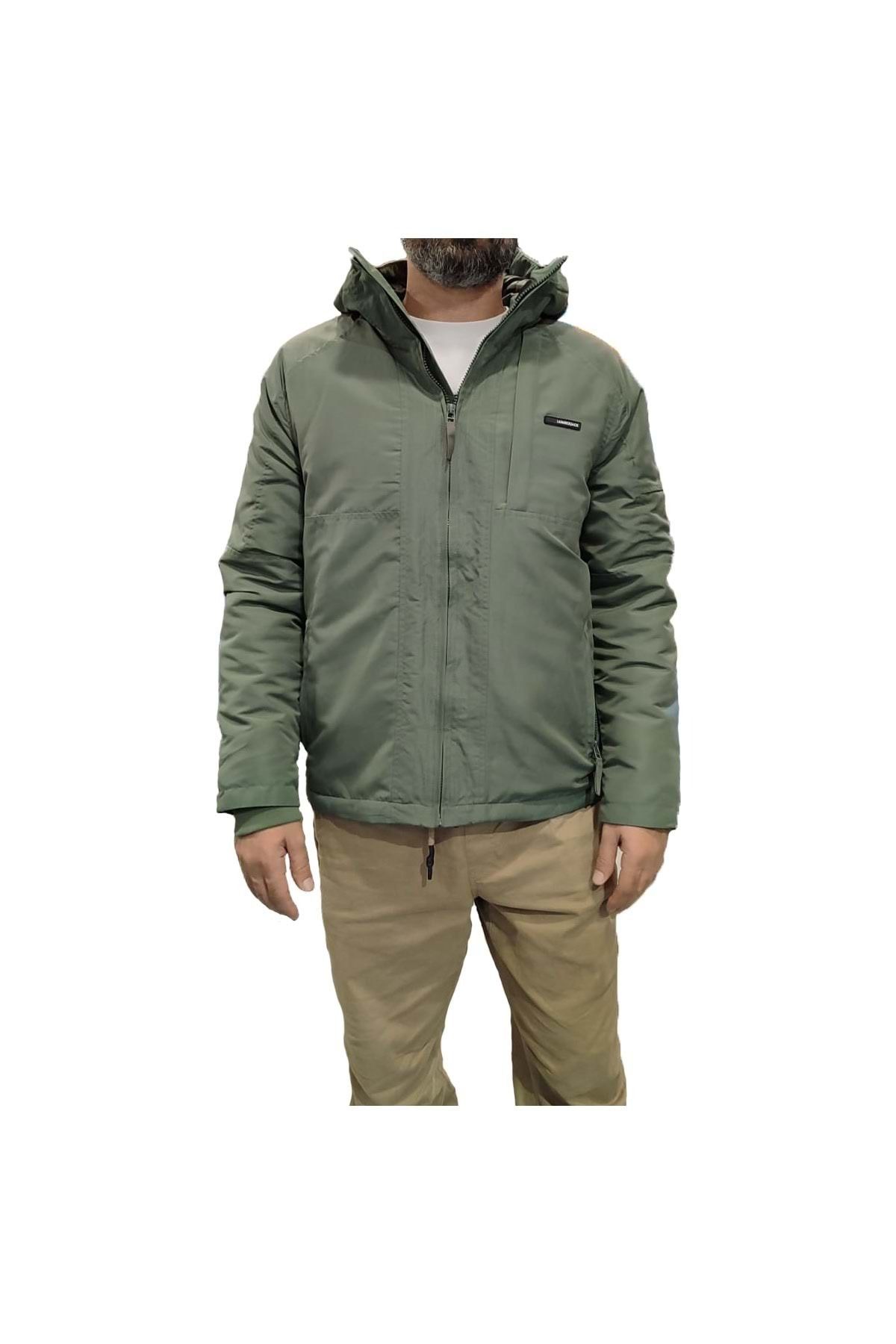lumberjack M-EDEN COAT 2PR MONT - HAKİ - L - ST06876-HAKİ-L