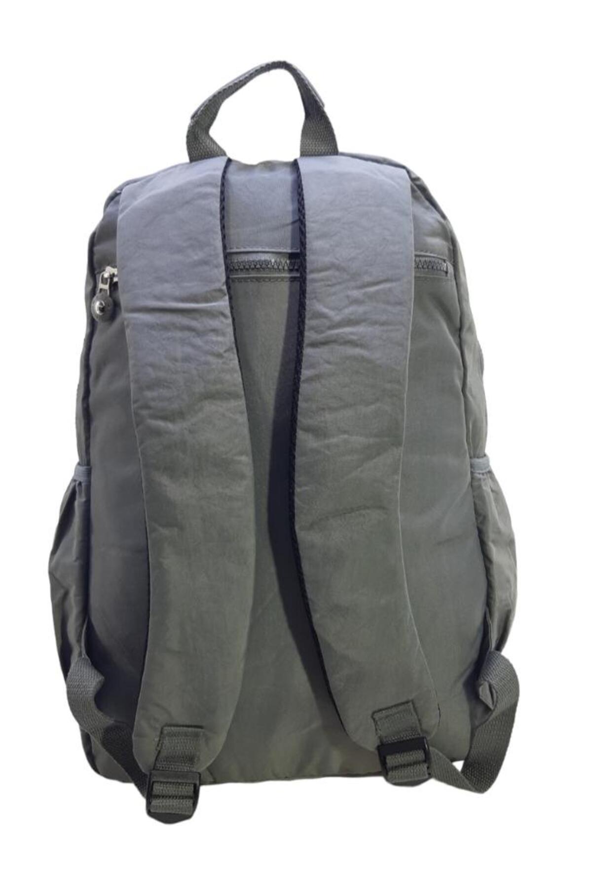 کوله پشتی زنانه خاکستری Baginn | 9-1A اورجینال - تصویر 5