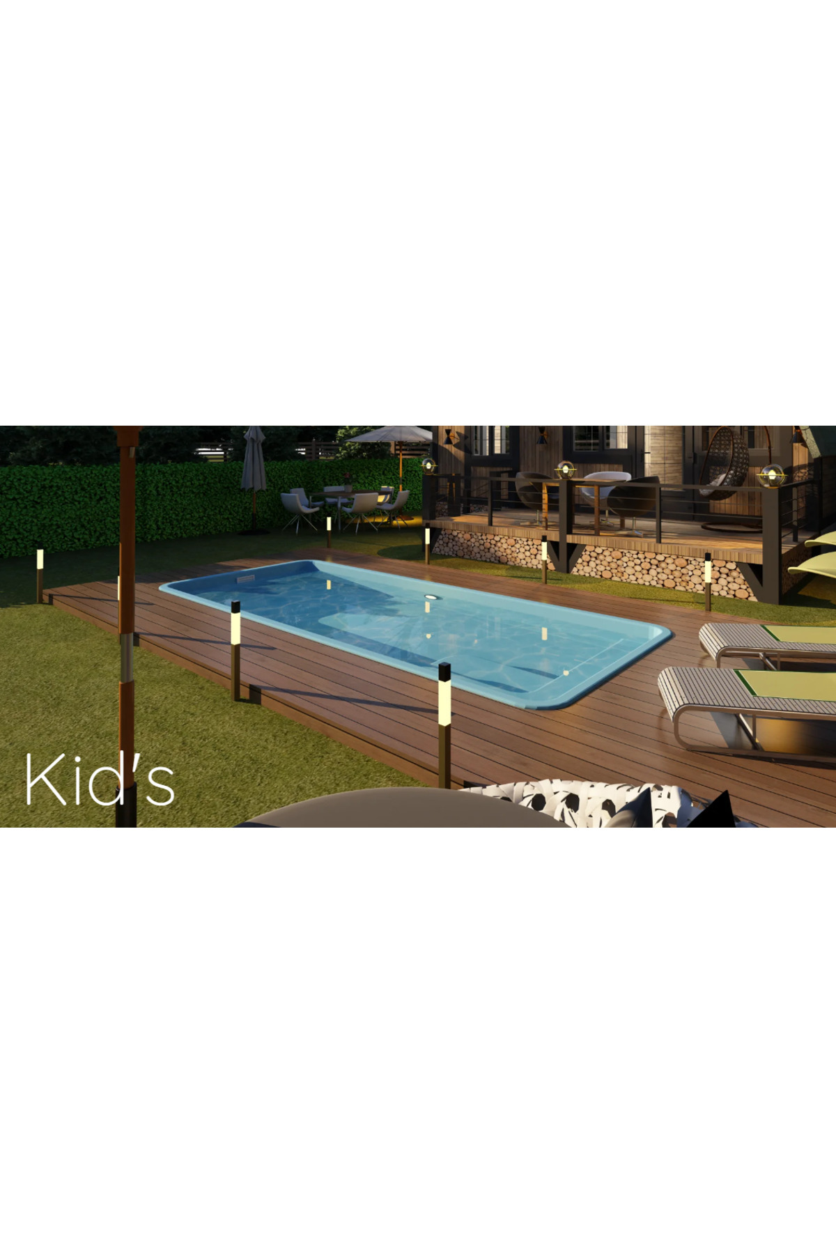 Fiber Hazır Havuz Kid's Model 2,20 x 5,20 x 0,70 mt - 6,15 m3 - ToptancıyızBiz 4