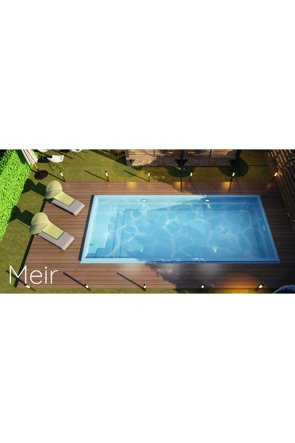 Fiber Hazır Havuz Meir Model 3,00 x 6,00 x 1,50 mt - 19 m3 7