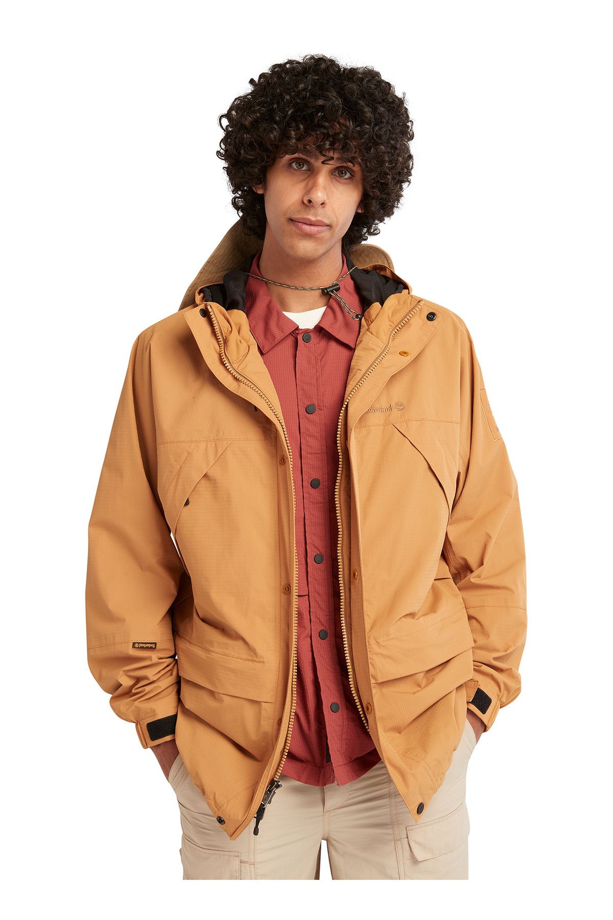 Timberland brown jacket best sale