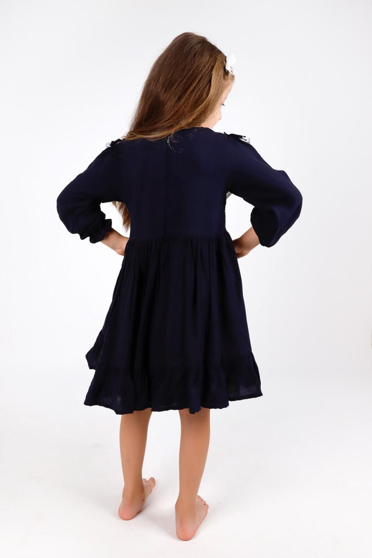 Dark blue vintage dress 2025