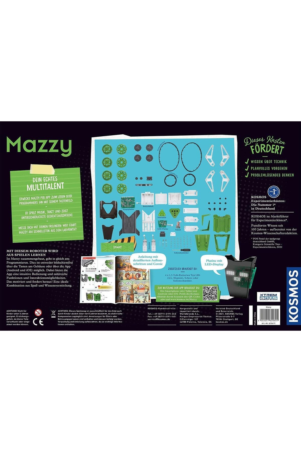 Genetic-Your intelligent application robot, build, programming and playing games with a versatile robot 6