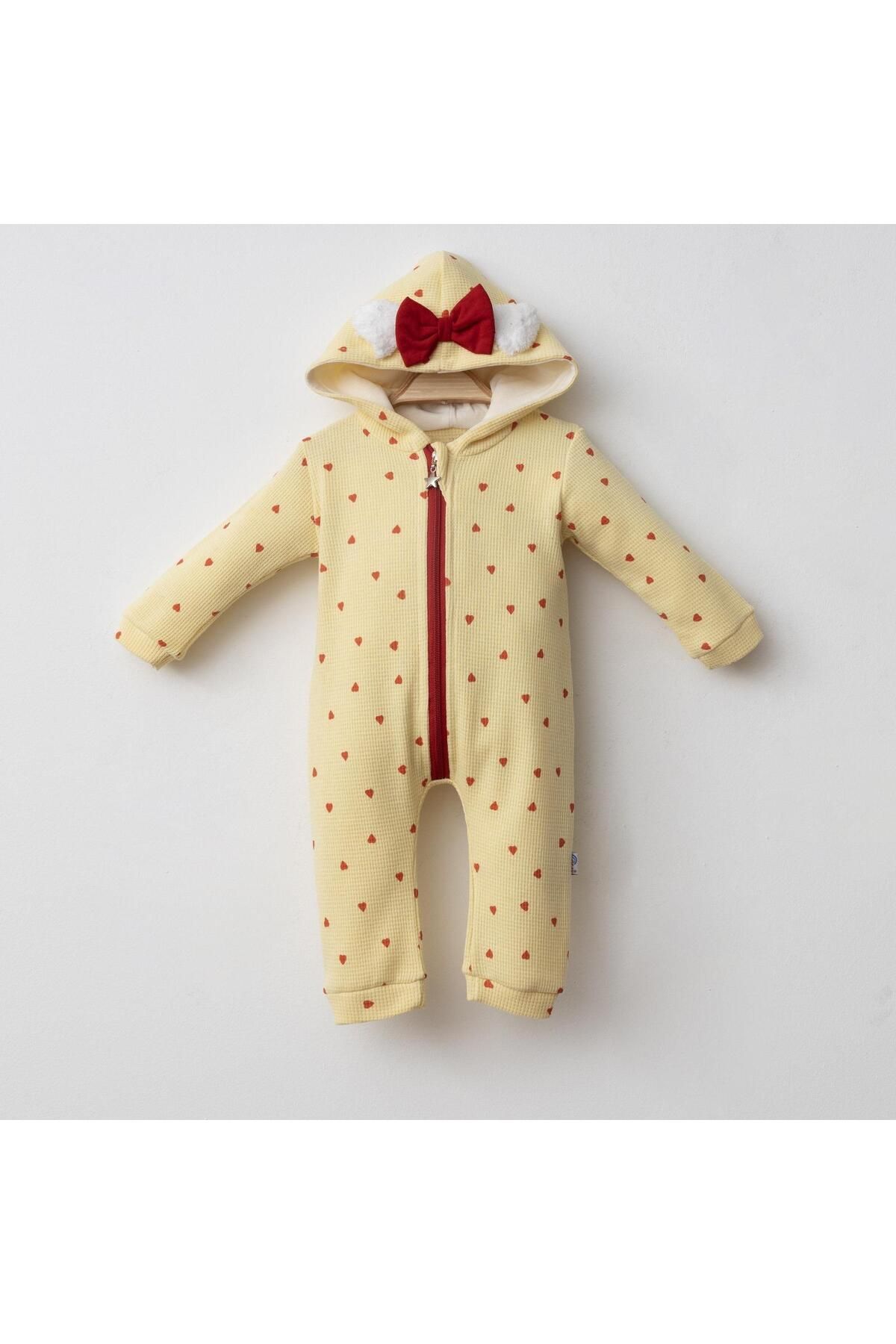 Y G T BUT K Jumpsuit Yellow Fitted Trendyol