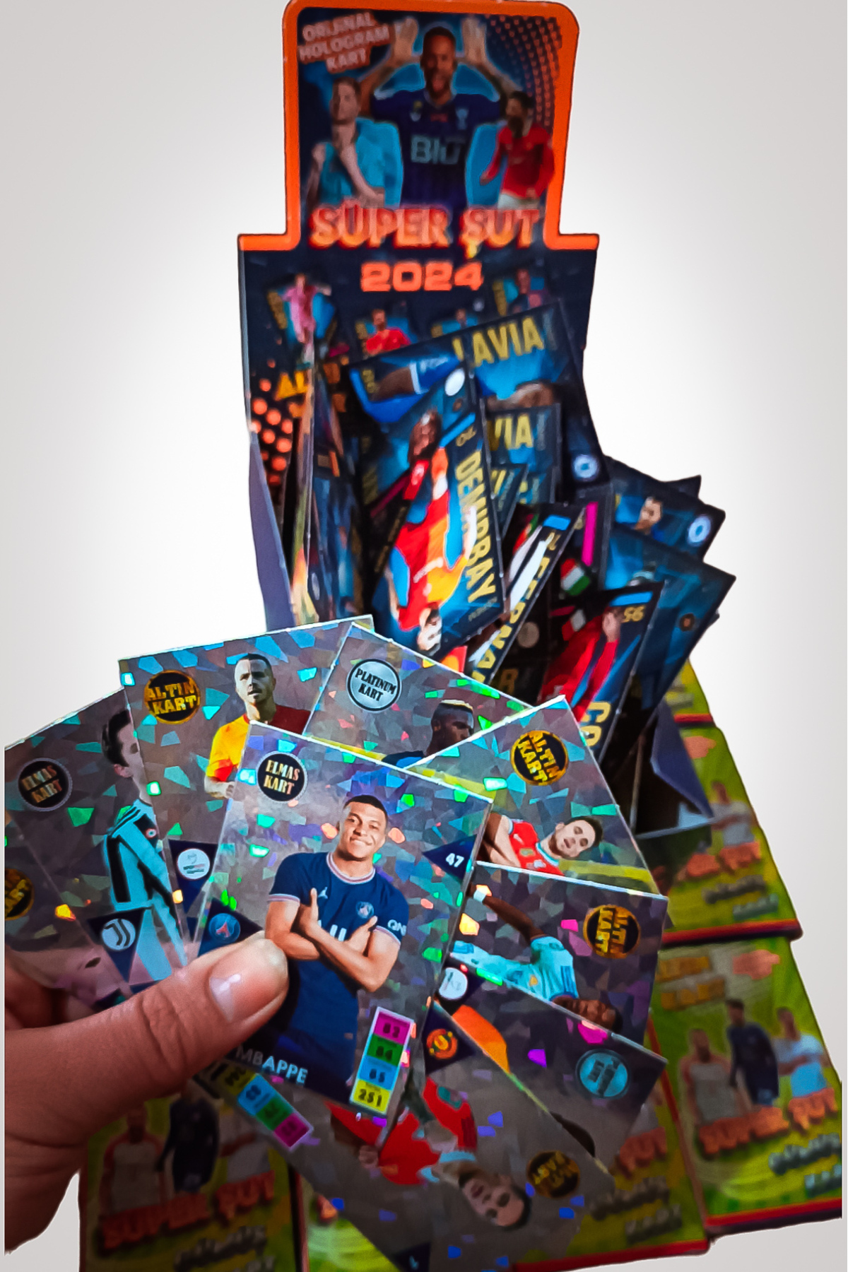 paraply Hologramlı 2024 Süper Şut 240 Adet 1 Tam Kutu 24lü Yeni Sezon