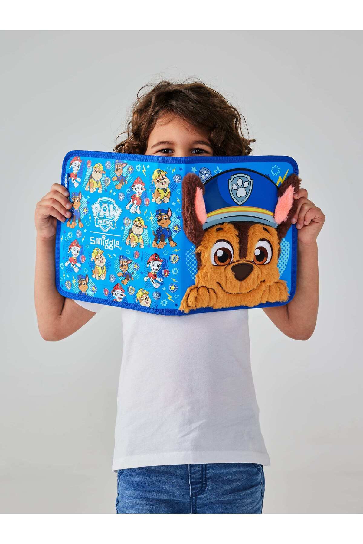 SMIGGLE Paw Patrol Pattern Plush Filled Inside Zip It Pen Case - Trendyol