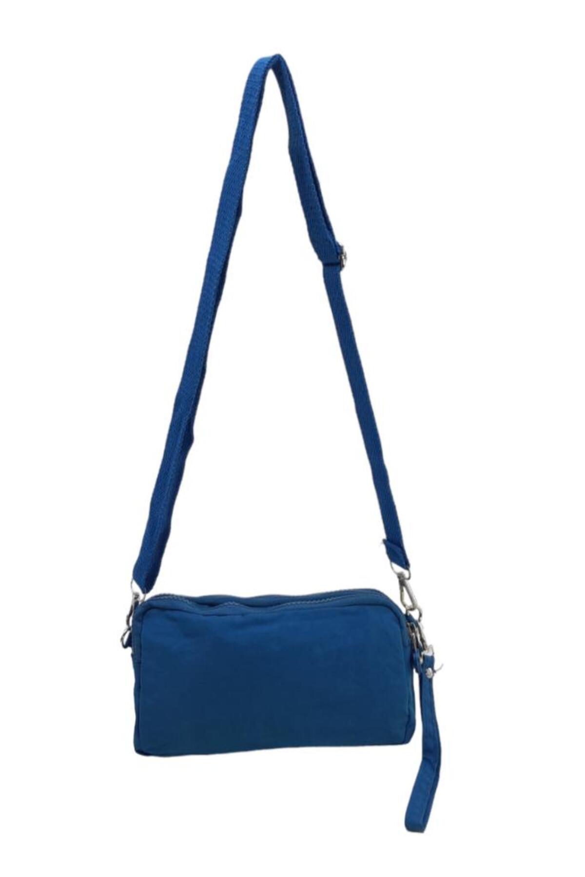 Baginn Klinkır Kumaş Mini Çapraz Askılı Kadın Çanta 571 Collection Yağmur Geçirmez El Çantası görsel 3