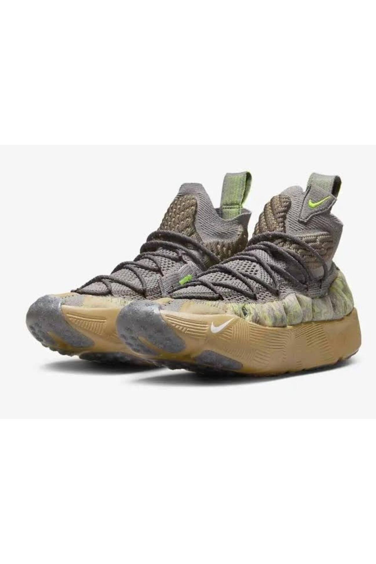 ISPA Sense Flyknit Enigma Stone Seafoam CW3203 002 کفش مردانه NIGHT FIT سبک من اسپورت است Nike نایکی اورجینال - تصویر 1