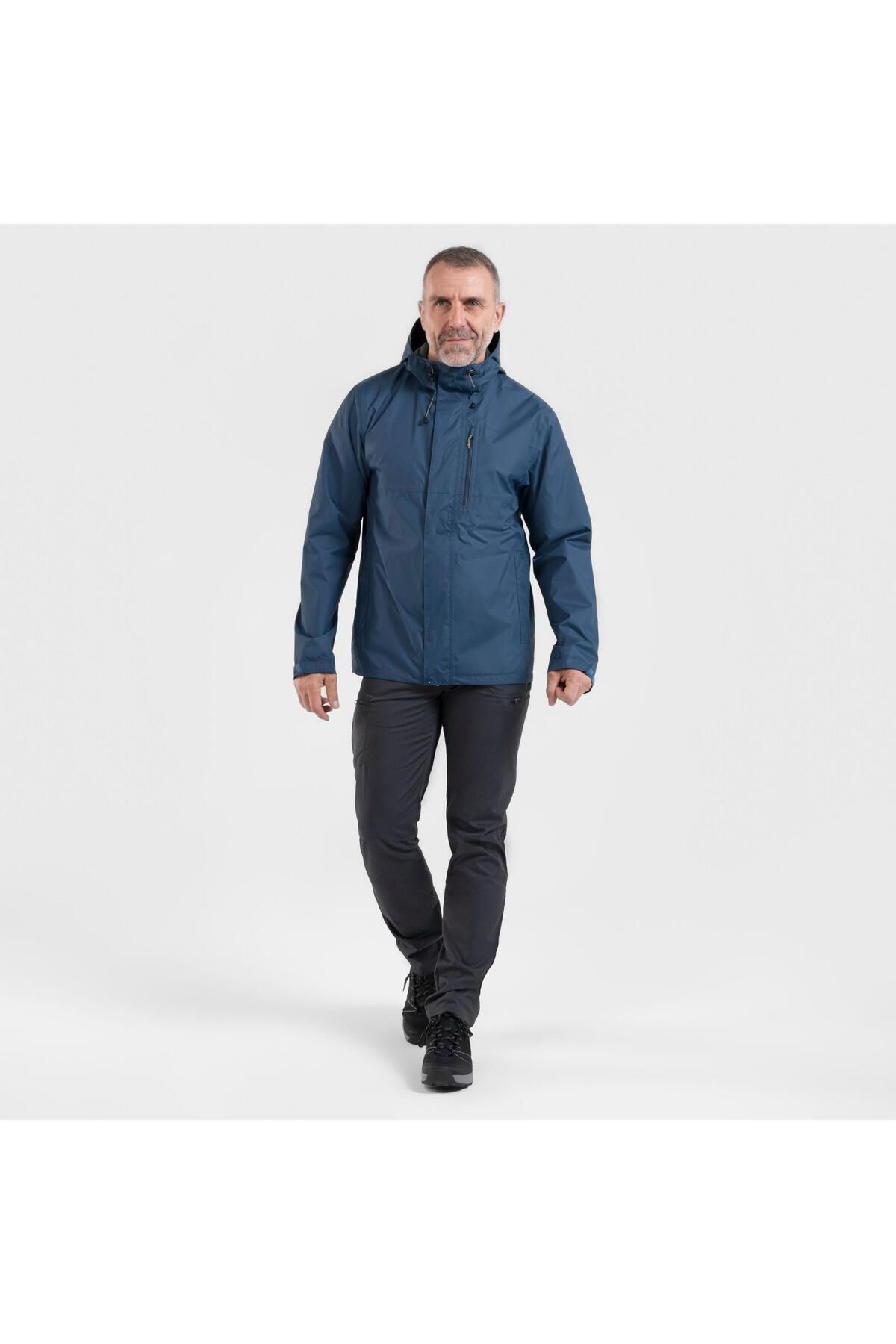 بارانی و بادگیر ورزشی آبی مردانه MAVI KOT اورجینال Decathlon