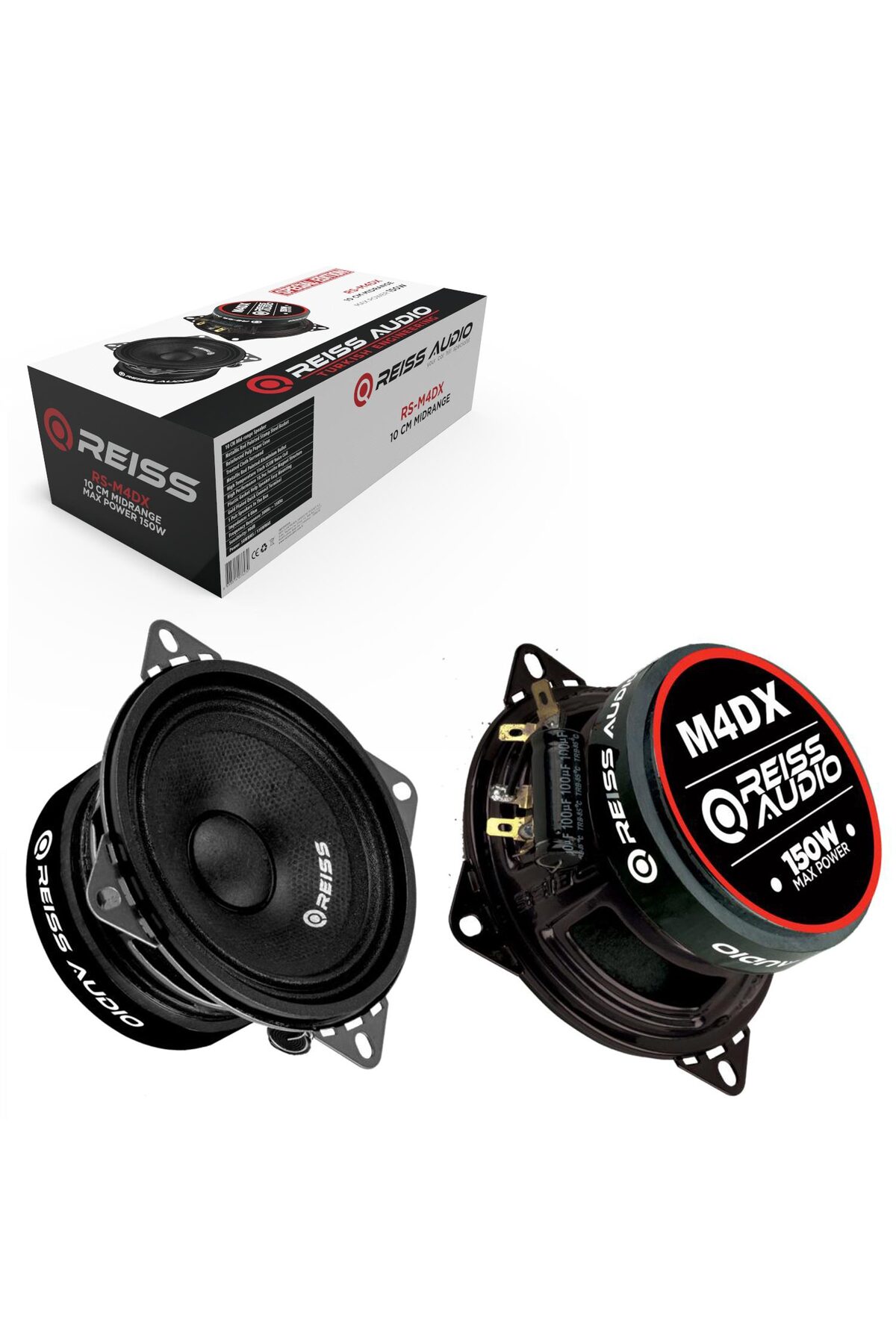 EGB REISS AUDIO RS-M4DX OTO MIDRANGE 10CM 150W 2 ADET