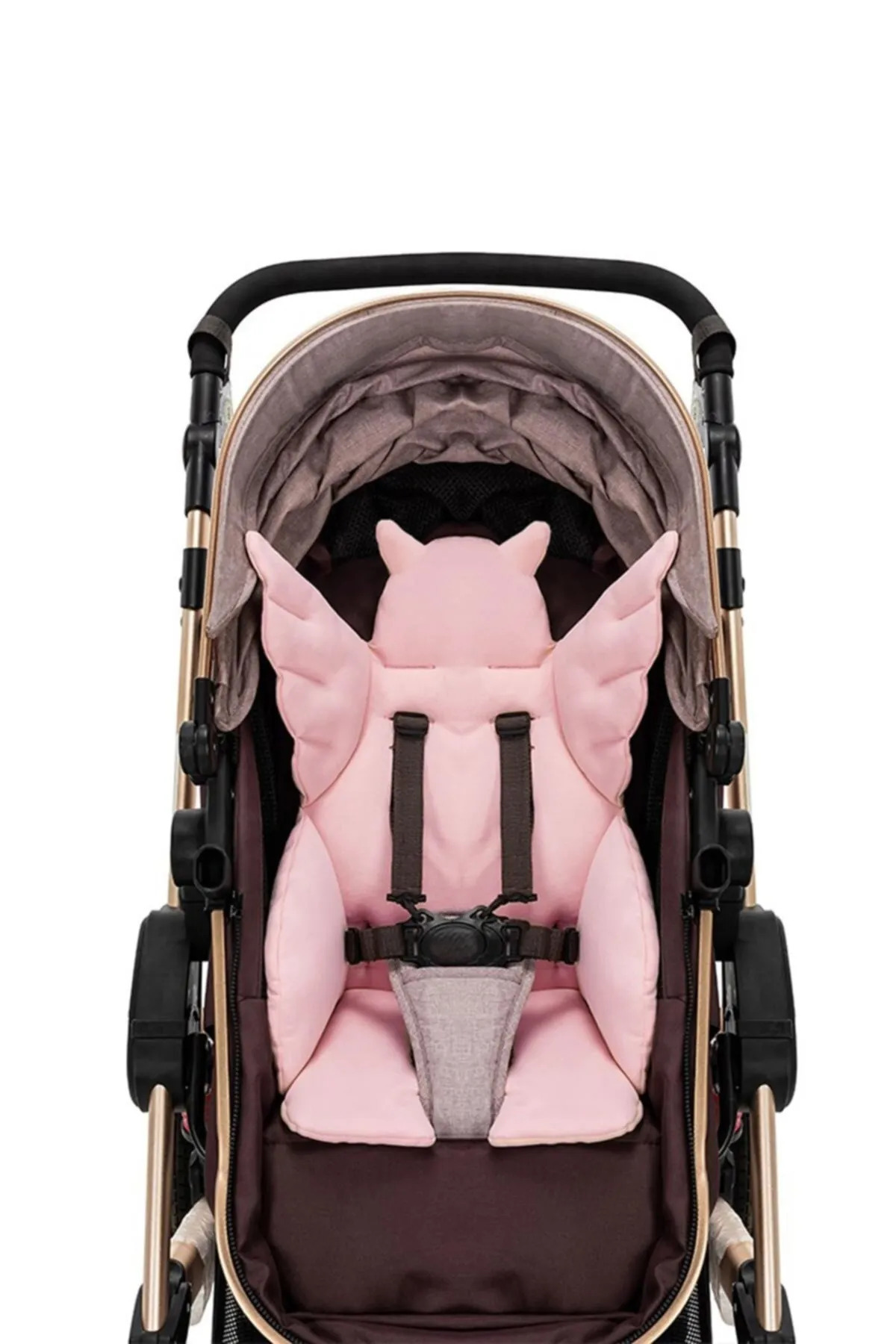 Lucky Day Çok Fonksiyonlu Bebek Mama Sandalyesi Ve Puset Minderi Pembe Melek fotoğrafı 2 (önizleme)