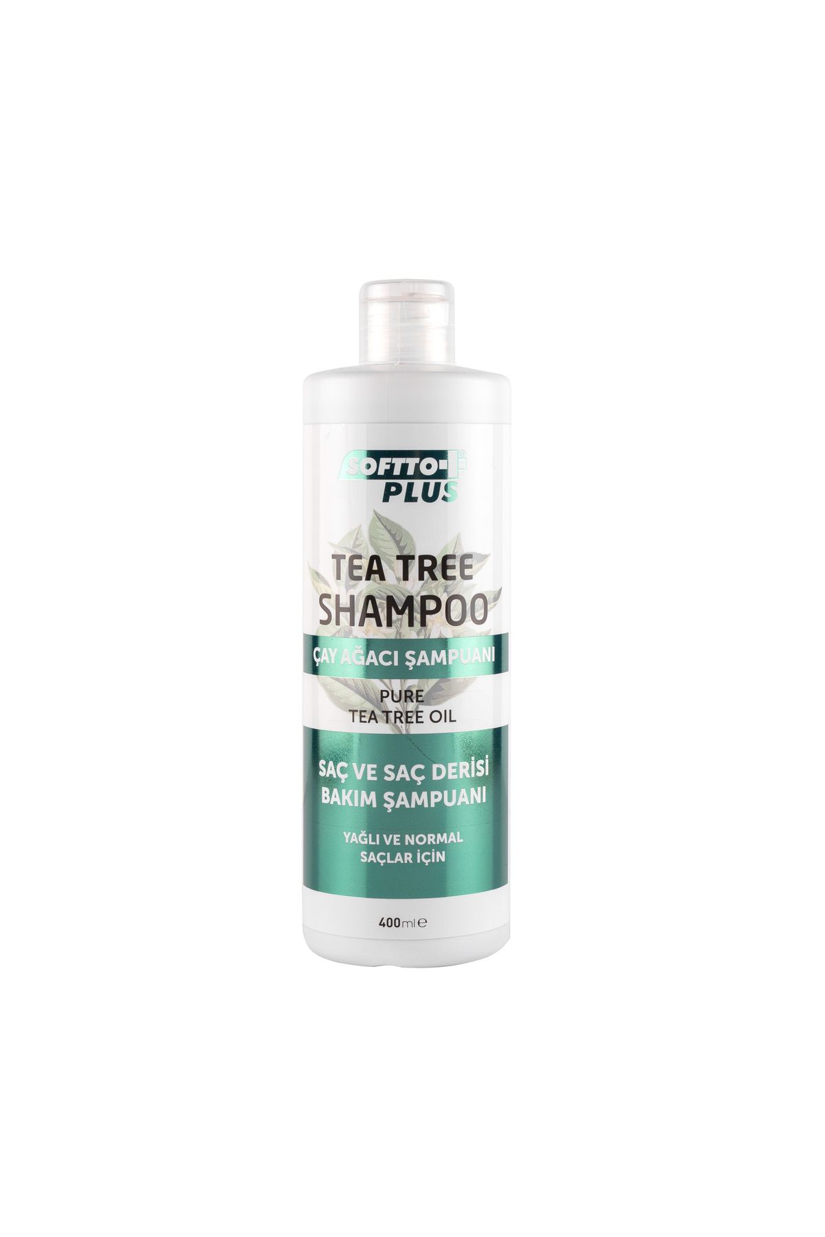 Softto Plus-Tea Tree Shampoo 400 ml 1