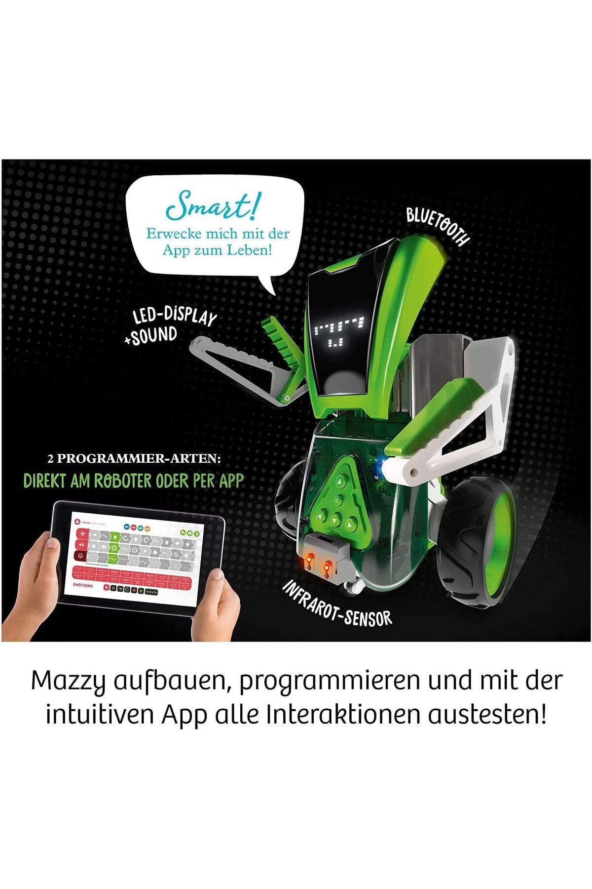 Genetic-Your intelligent application robot, build, programming and playing games with a versatile robot 3