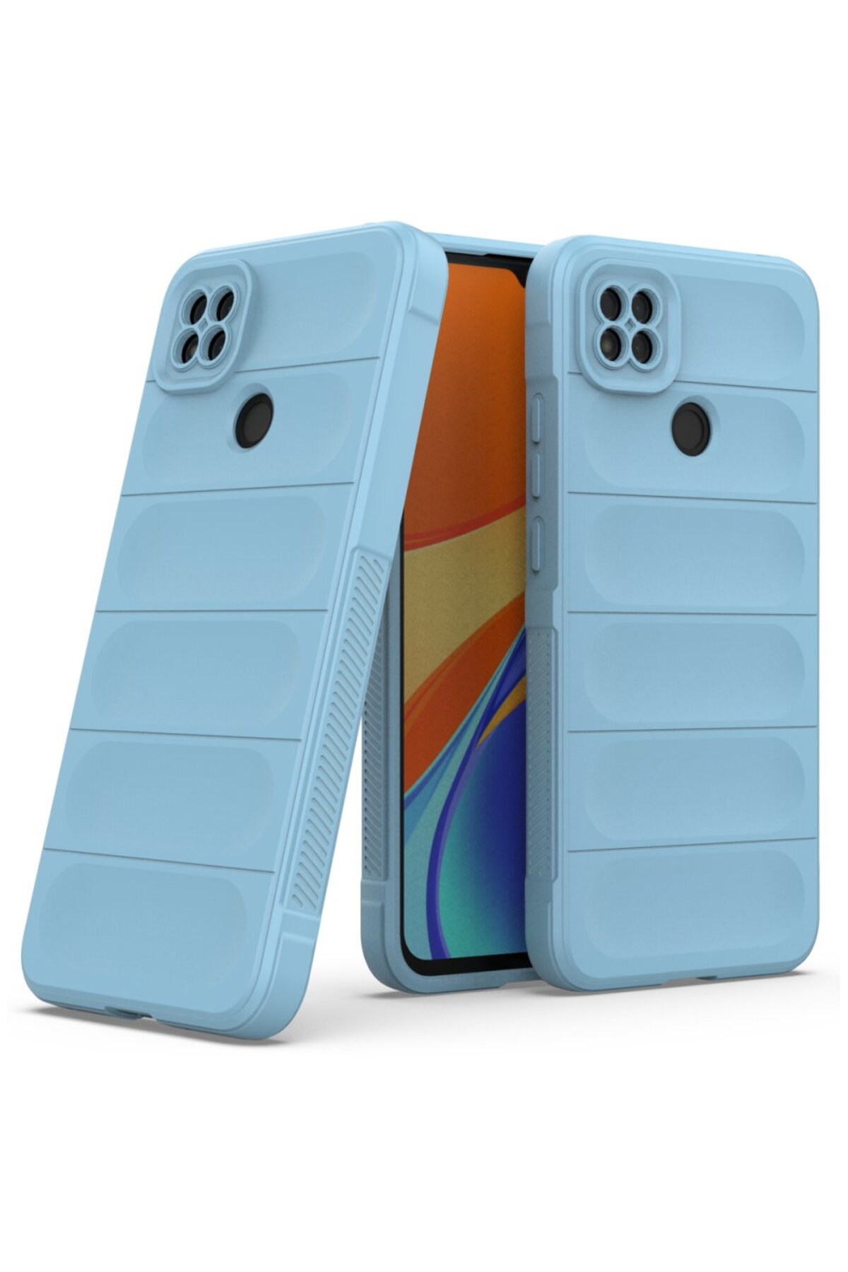 Xiaomi Redmi 9C Compatible Case Camera Protected Fingerprint Free Velvet Soft Cover
