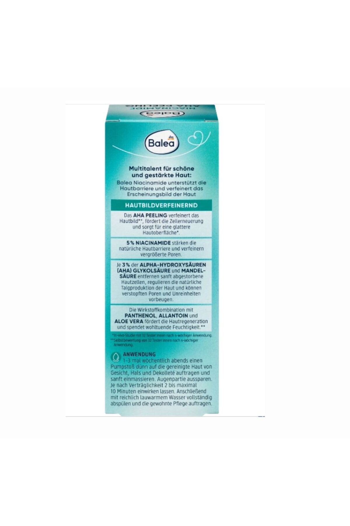 BALEA-Niacinamide Aha Peeling 30 ml 3