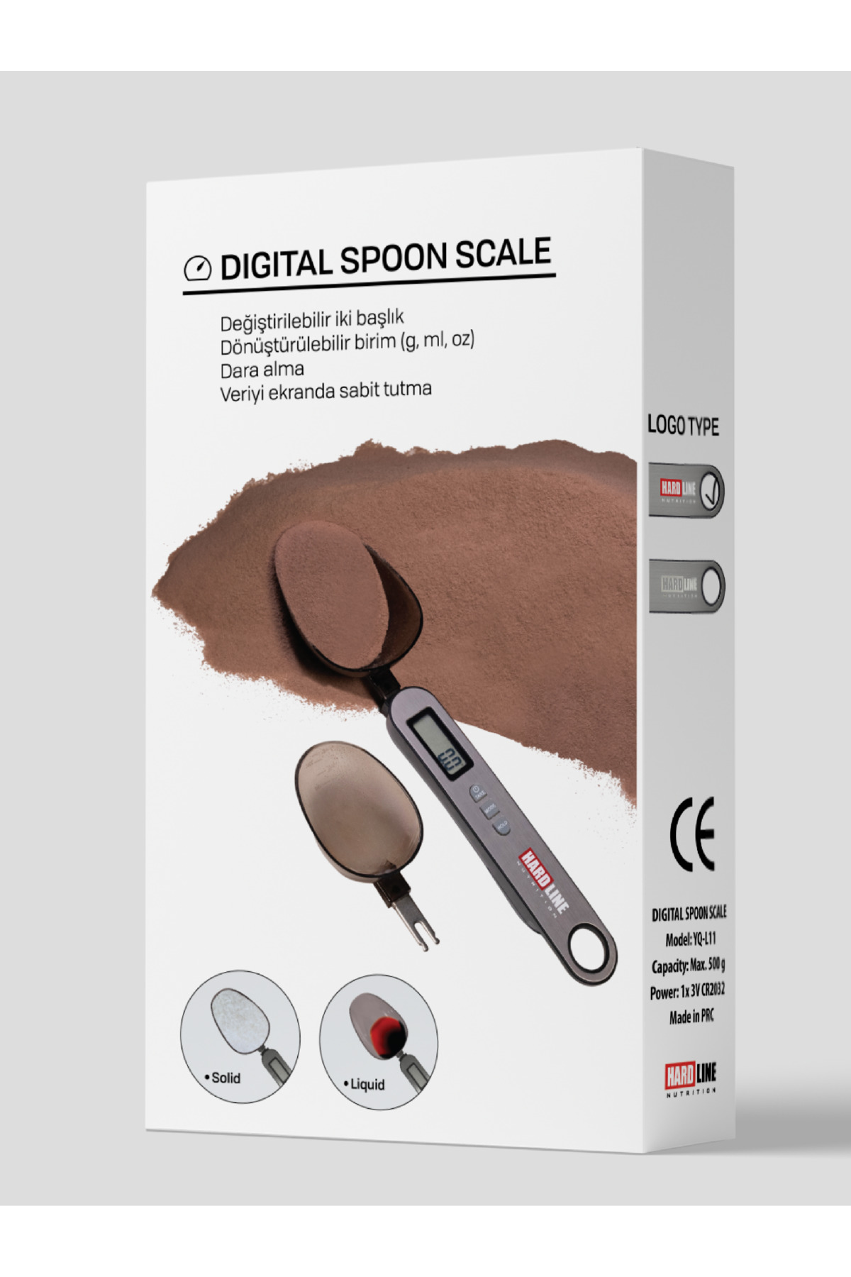 Hardline Dijital Ölçü Kaşığı Lazer Logolu