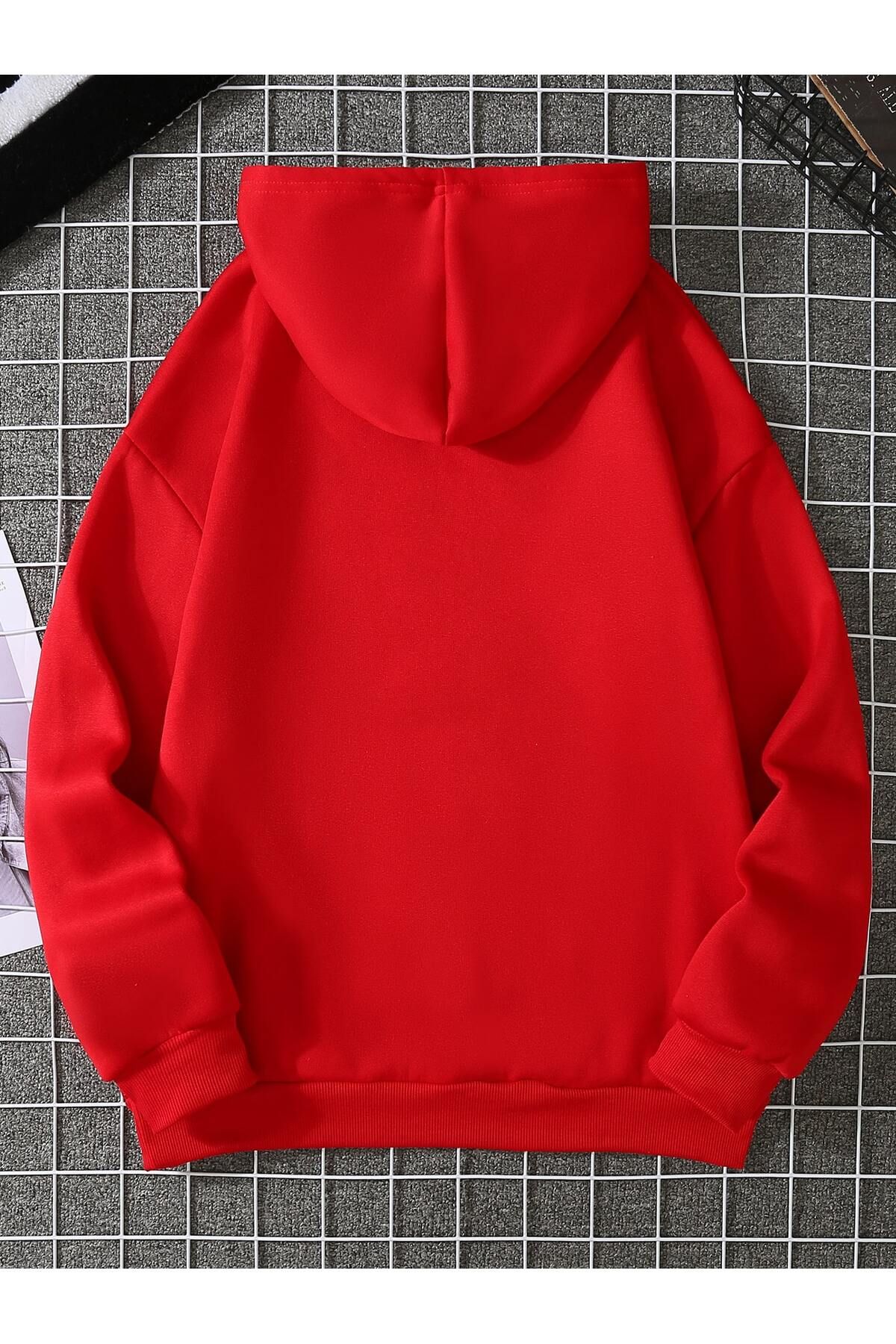 Cheap red sweatshirt deals