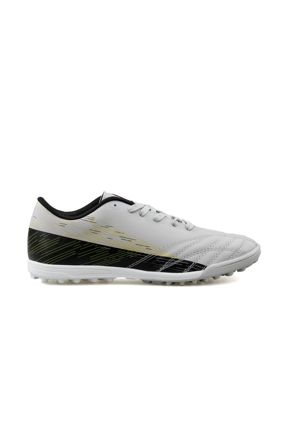 Jump 28004 C L.Grey Black Gold Erkek Halı Saha Ayakkabısı 28004-C-L.GREY-BLACK-GOLD Gri