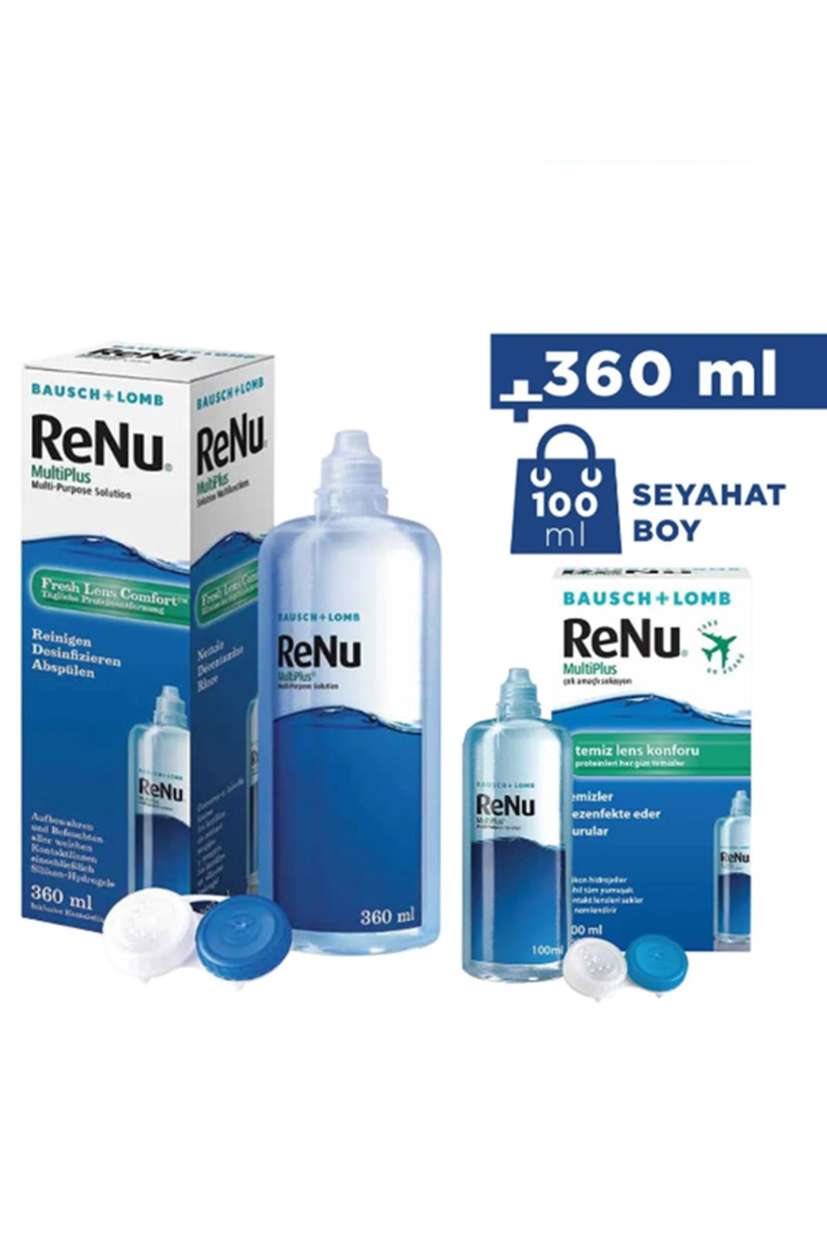 Renu 360ML + Renu 100 ML Lens Solüsyonu