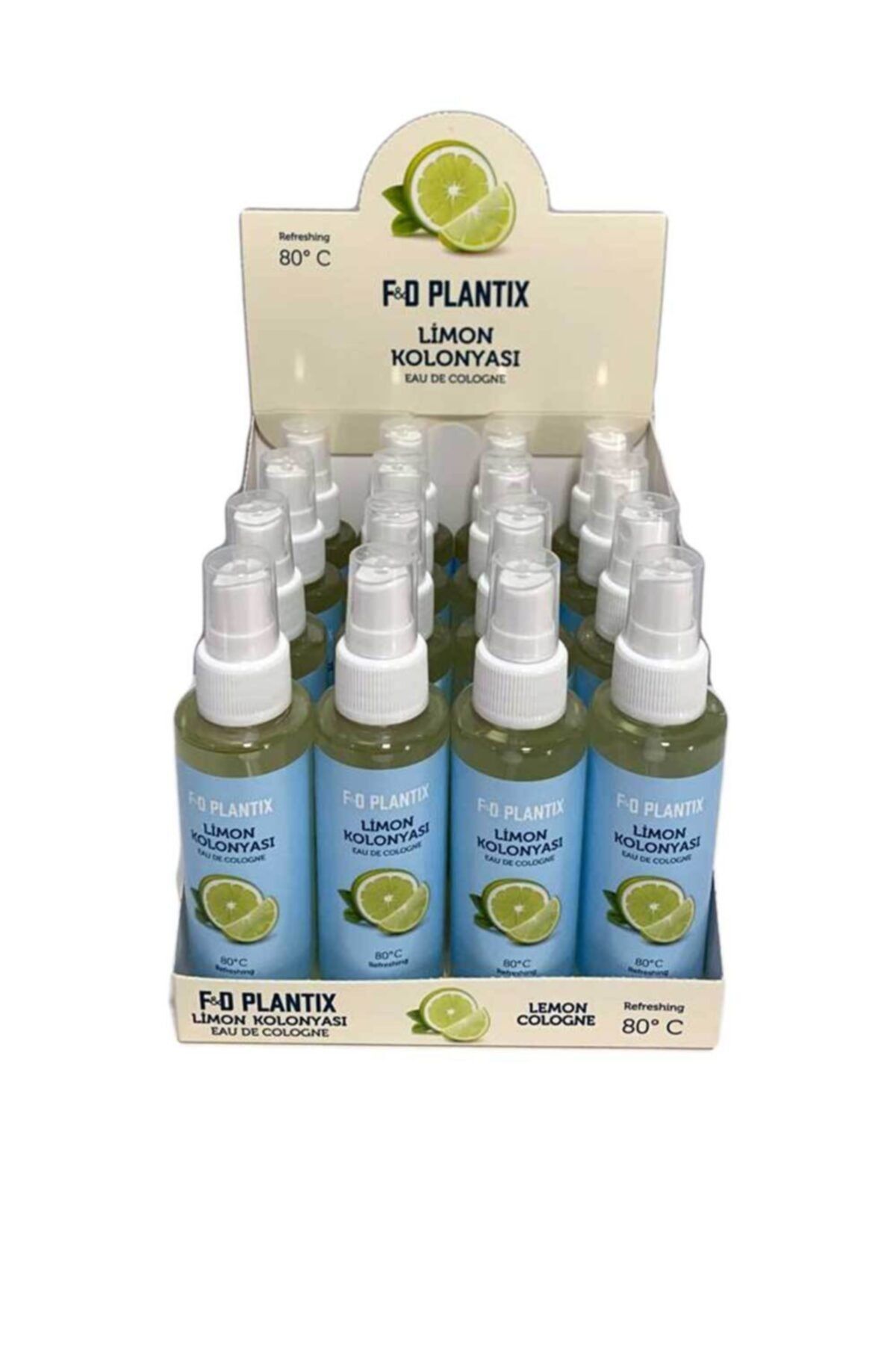 ادکلن لیمویی Fd Plantix 100 ml 16 بسته F&D Plantix