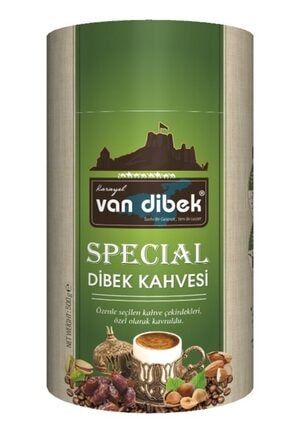 Van Dibek Special Kahve 250Gr Fıstık Fındık, Badem Ve Hurmalı 250Gr Silindir Kutu SPECİAL KAHVE 250 GR SİLİNDİR KUTU