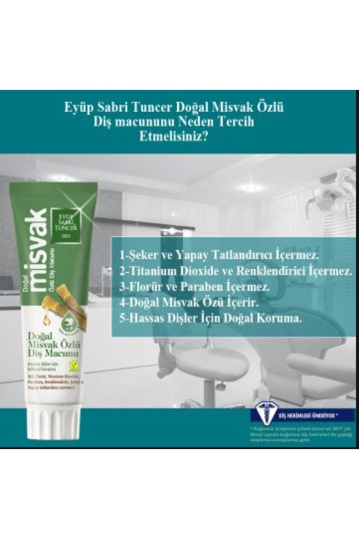 Eyüp Sabri Tuncer-Miswak+clove+propolis Toothpaste 75ml 3 Pieces 5