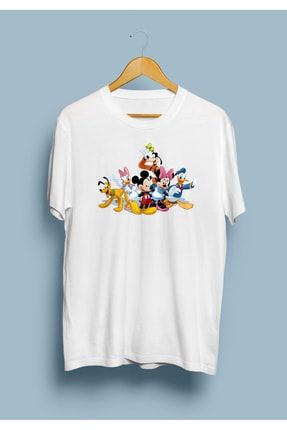 Looney Tunes Karakterler Tasarım Baskılı Tişört KRG0670