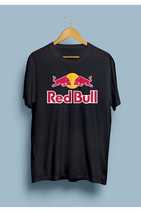 Redbull Logo Tasarım Baskılı Oversize Tişört KRG0656