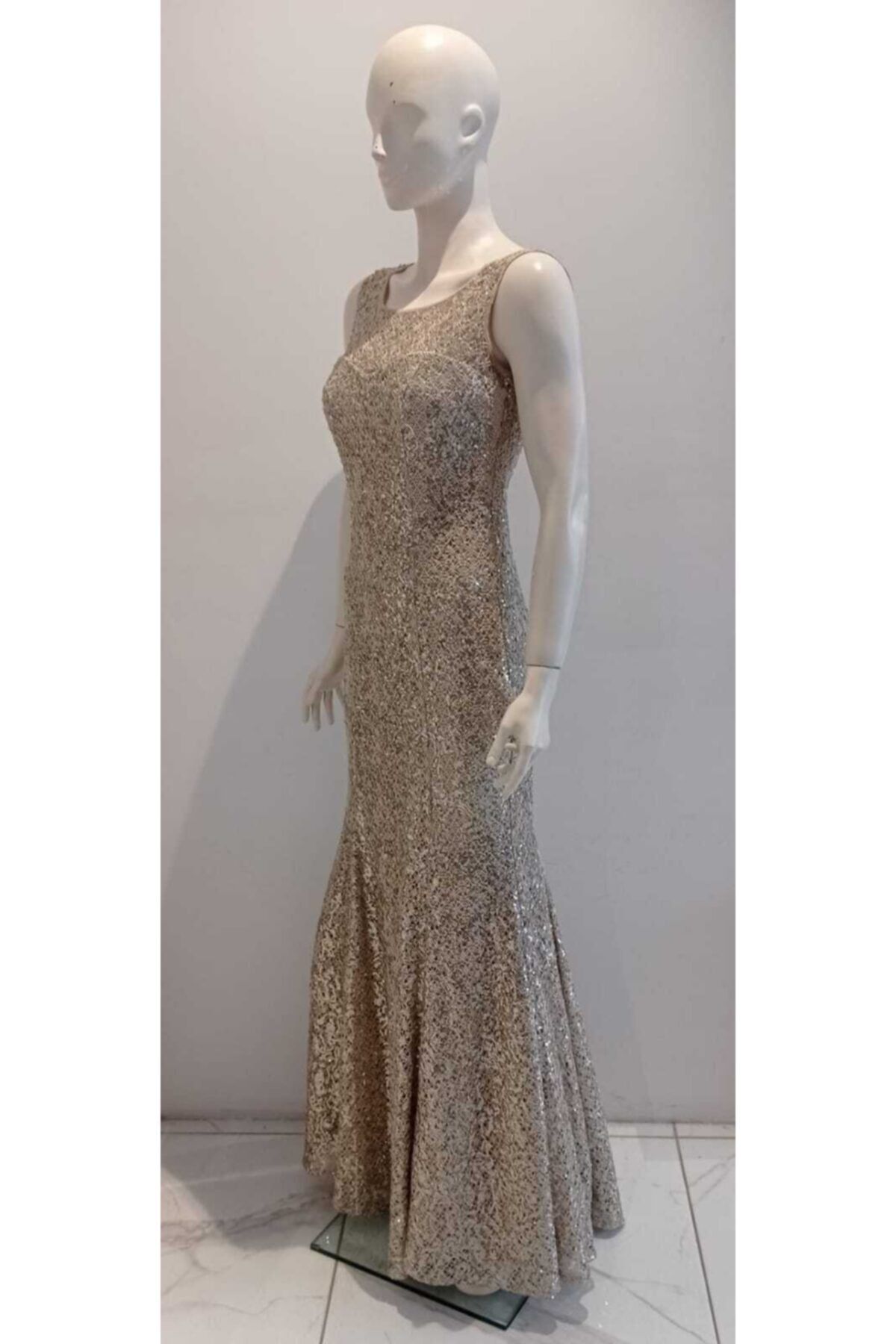 Sequin outlet fishnet dress