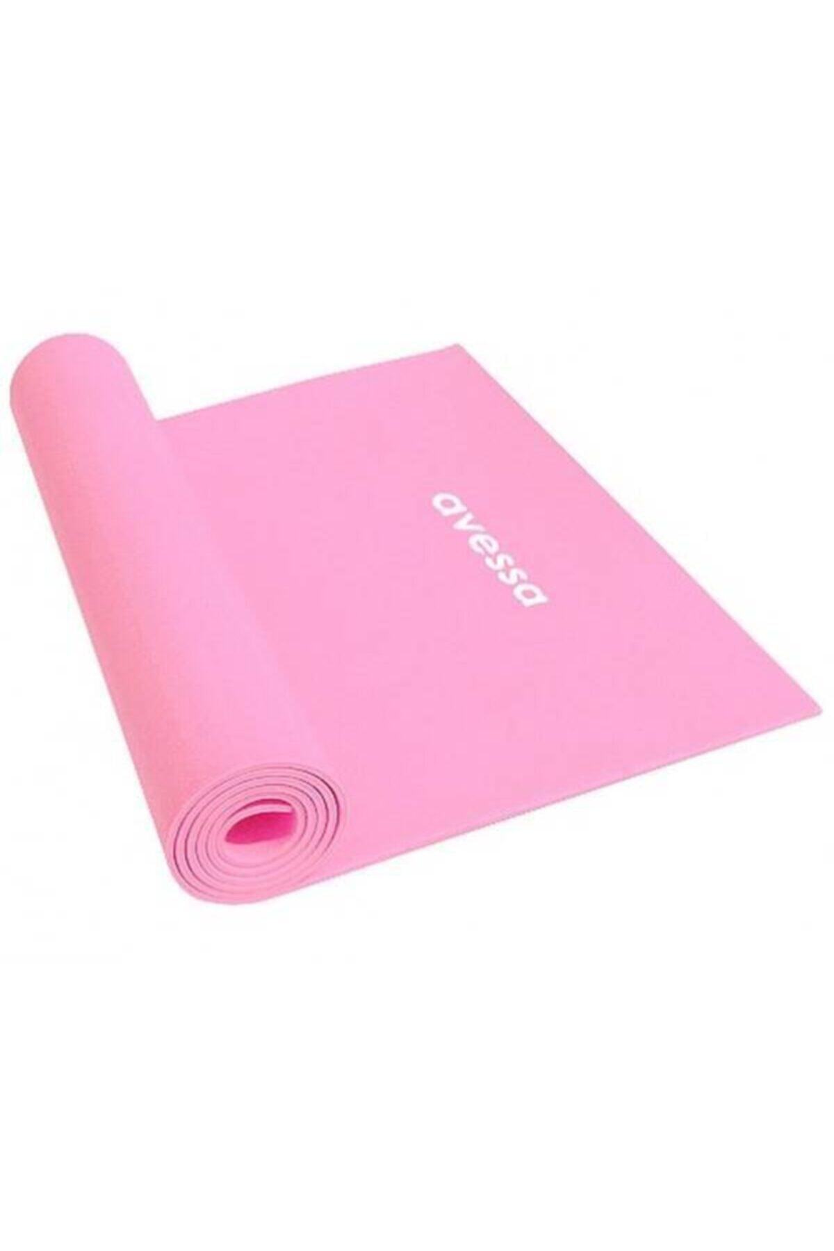 AVESSA Pembe Pilates Minderi - Pilates Matı - 0,60 Mm Pvc