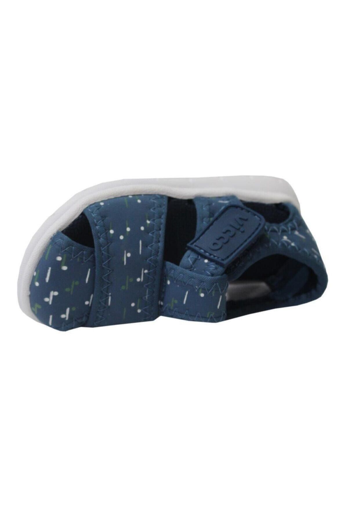 صندل آبی دخترانه و پسرانه بچگانه 332.b20y.306 Navy Blue 22 25 کفش ان Vicco