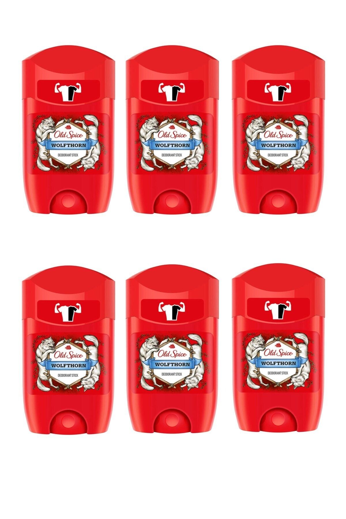 دئو استیک 50 میلی لیتری ولفثورن x 6 عدد Old Spice