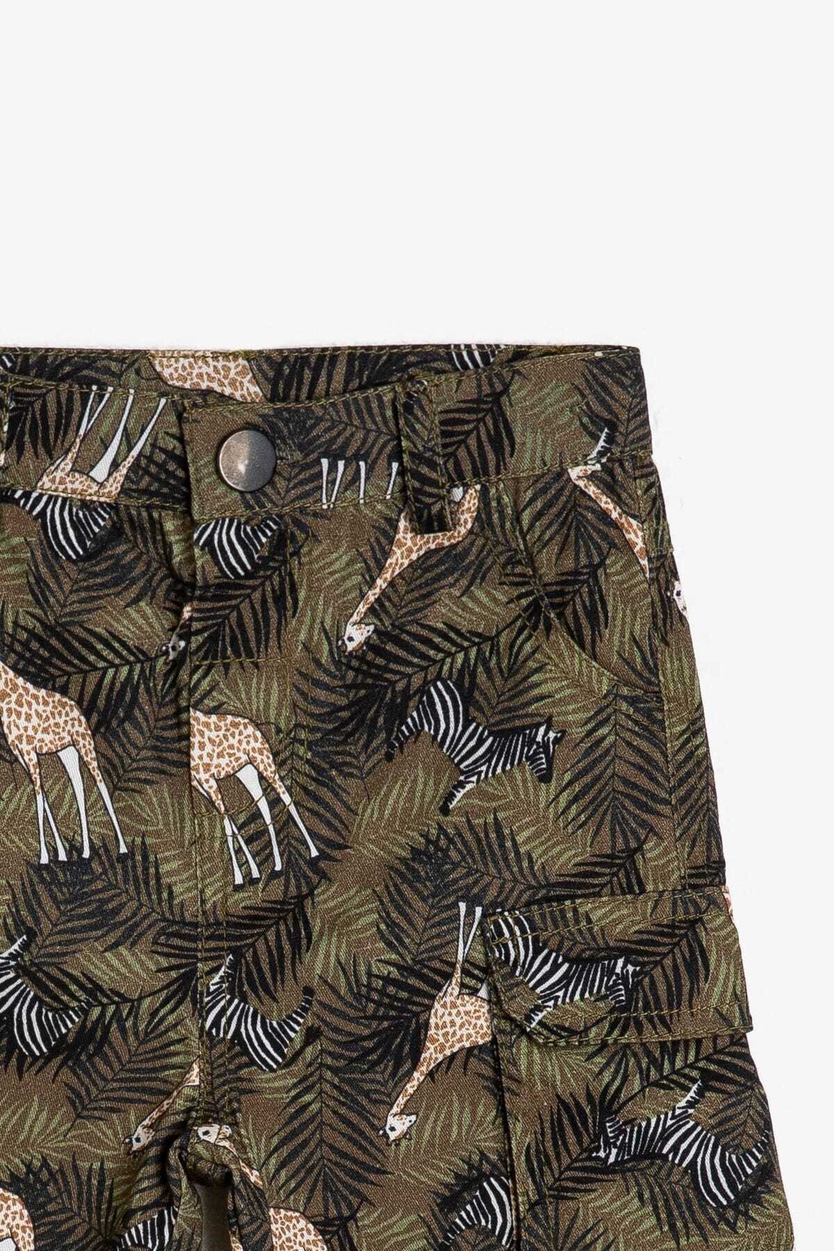 Koton-Patterned Shorts 3
