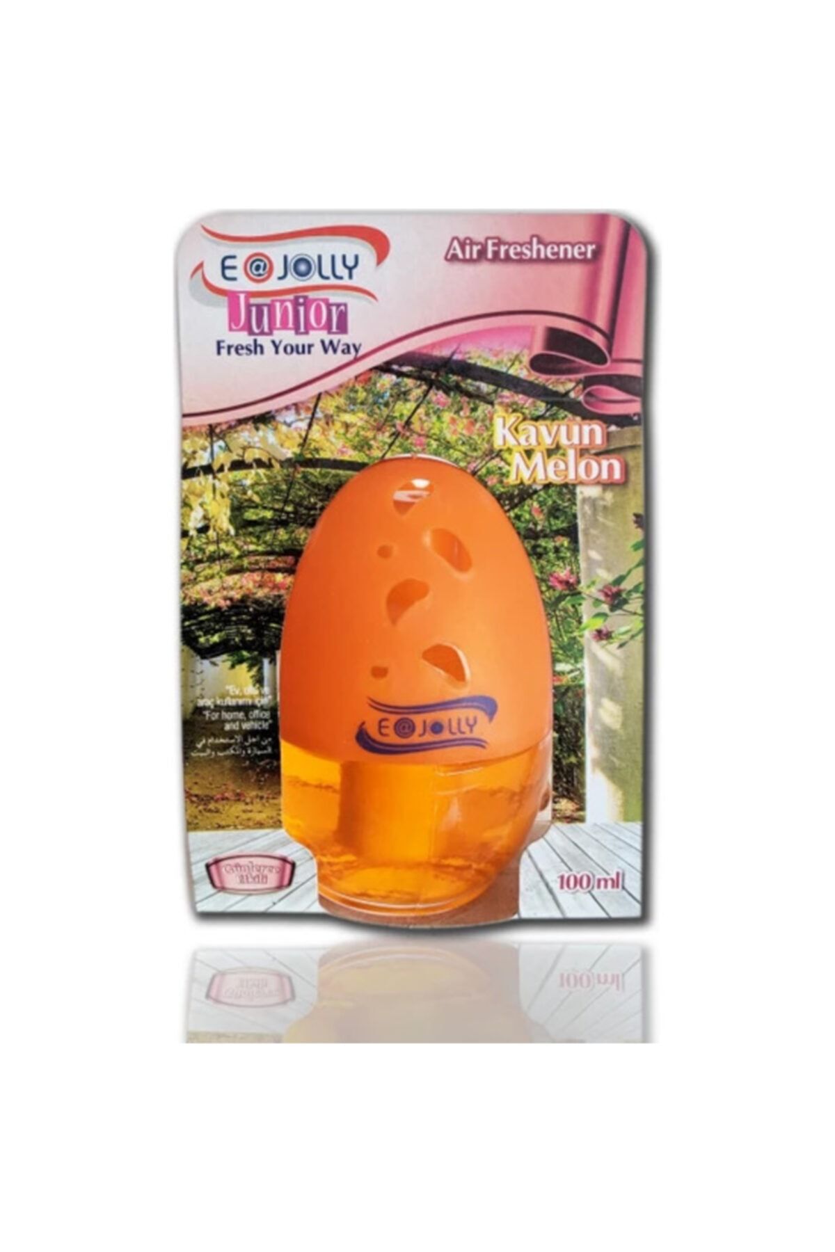 EJOLLYY E-jolly Koku Kolçak Içi Dünya Cam Şişe (kavun) 100ml