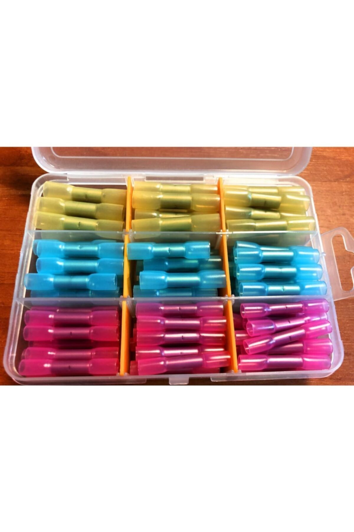 Mas MAS Şeffaf Daralanlı Su Geçirmez Kablo Birleştirici 126 Adet