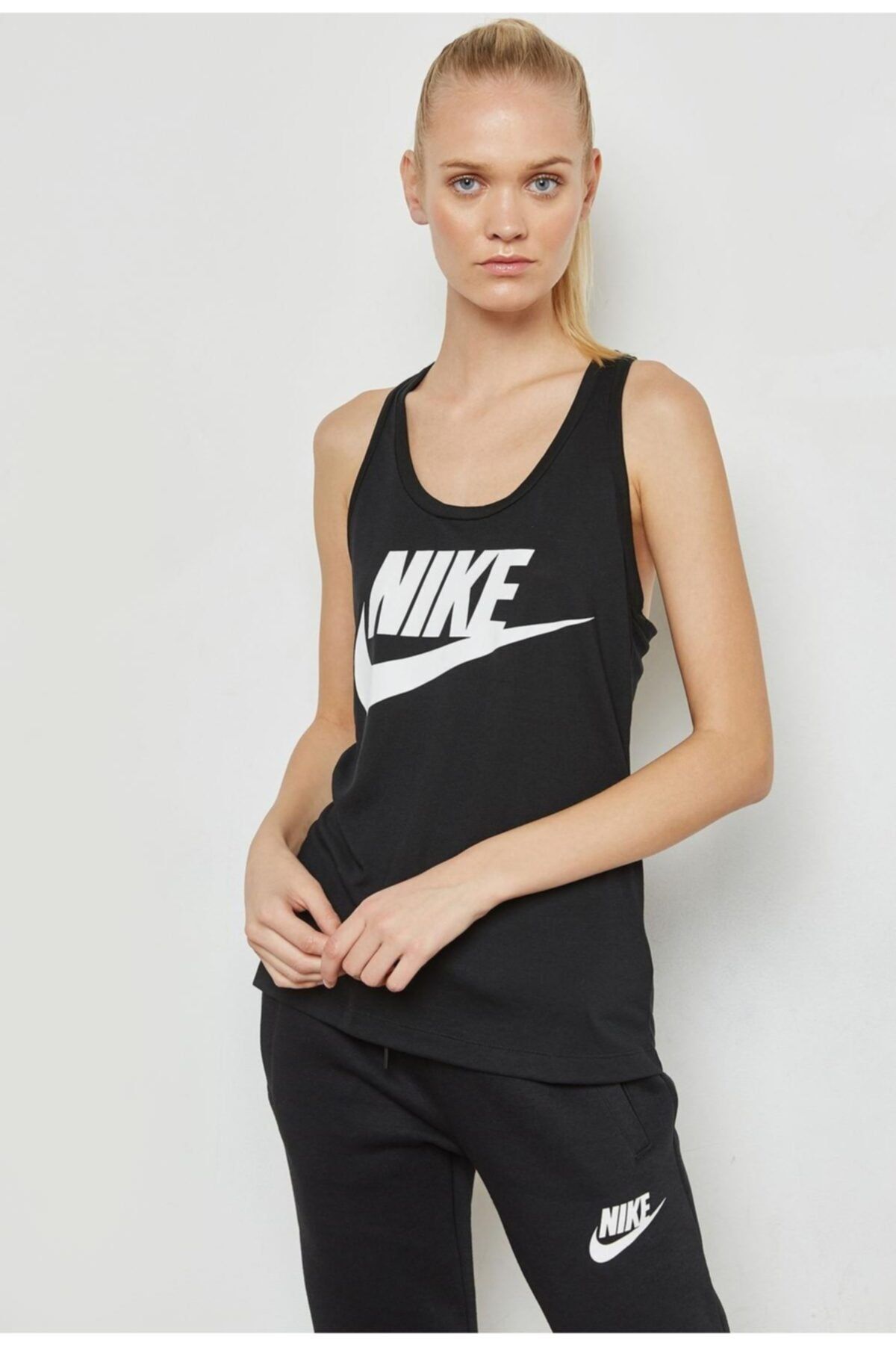 Nike Sportwear Essential Tank Top Black Women's Athlete - Trendyol
