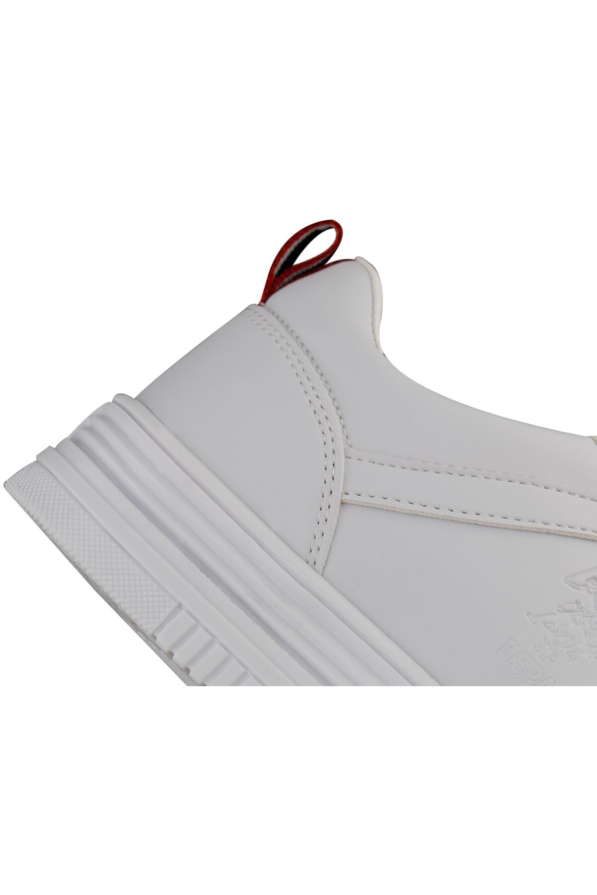 پولو اسن ایالات متحده کفش روزمره زنانه Abe 1fx White 100909442 سفید U.S. Polo Assn. یو اس پولو اورجینال - تصویر 6