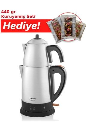 Ar3051 Çaycı Lux Çay Makinası Paslanmaz Çelik AR3051 Hediyeli