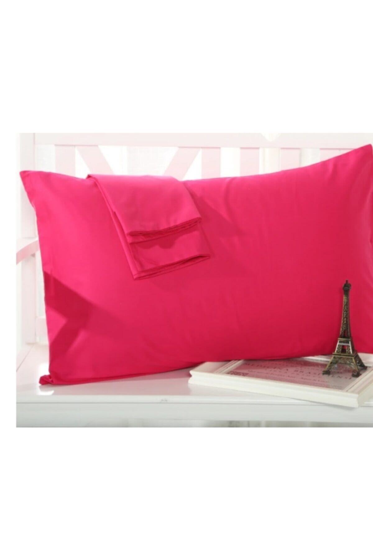 Pink Natural Cotton  Cotton Hidden Single  Zippered (single - 50x70) Pillowcase