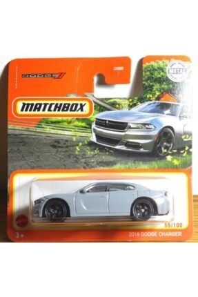 Matchbox Koleksiyon Metal Model Araba 2018 Dodge Charger Gri 0270840862810