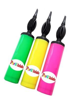 1 Adet Renkli Balon Şişirme Pompası blnpmp1212