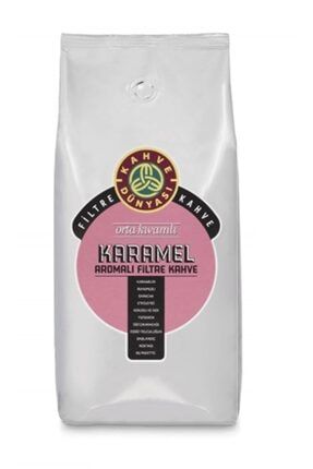 Karamel Aromalı Öğütülmemiş Çekirdek Filtre Kahve 1 Kg. kdcekkaramel