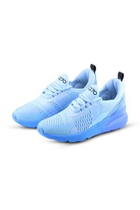 Kadın Günlük Yürüyüş Mavi Sneaker Air File Spor Ayakkabı GNC001