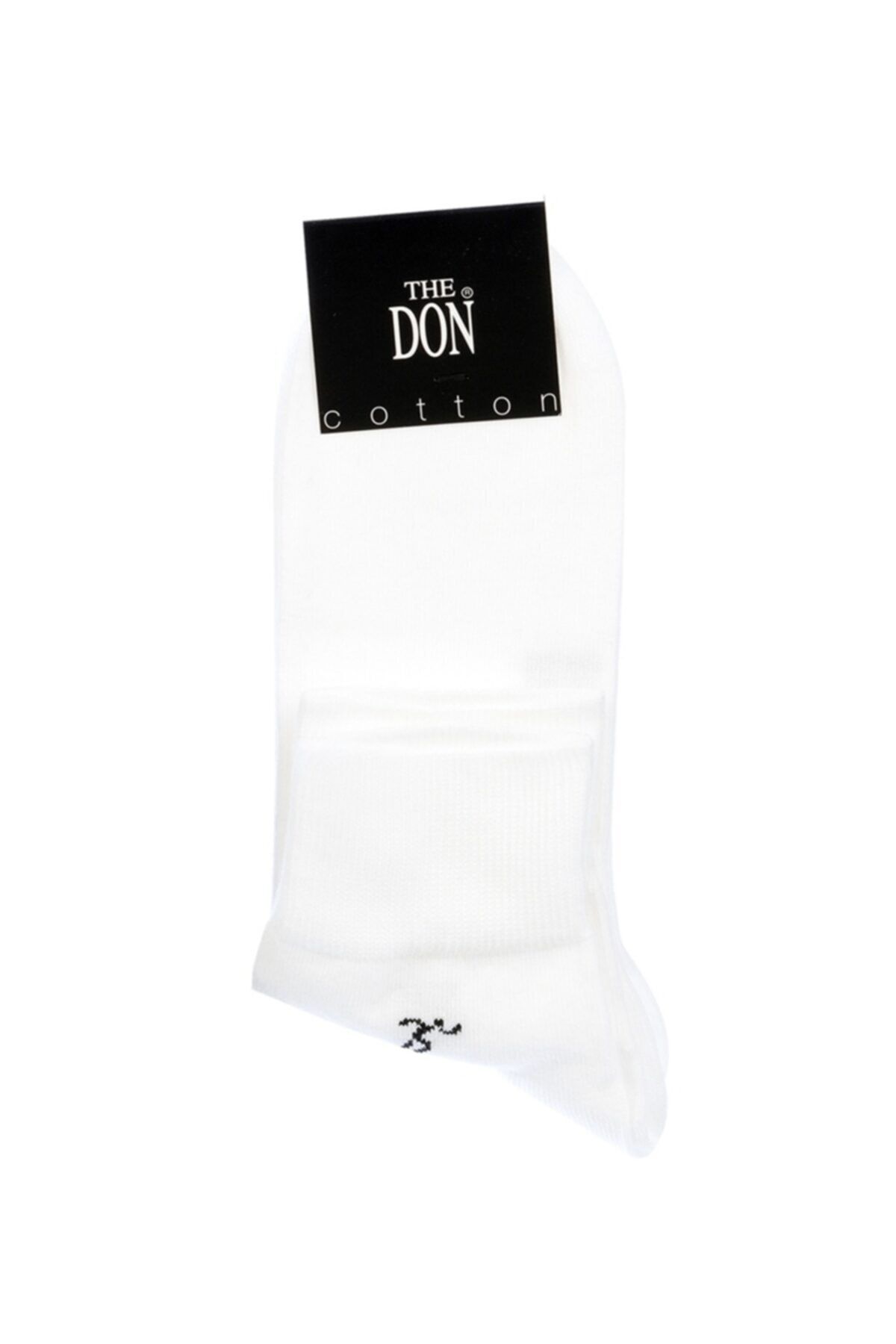 TheDon-جوارب رجالية بنصف جوارب من The Don باللون الأبيض 1