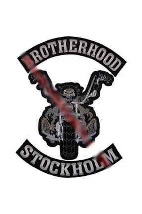 Brotherhood Stockholm Nakış Işleme Patch Peç 3 Parça 35×45 Cm SN-04746