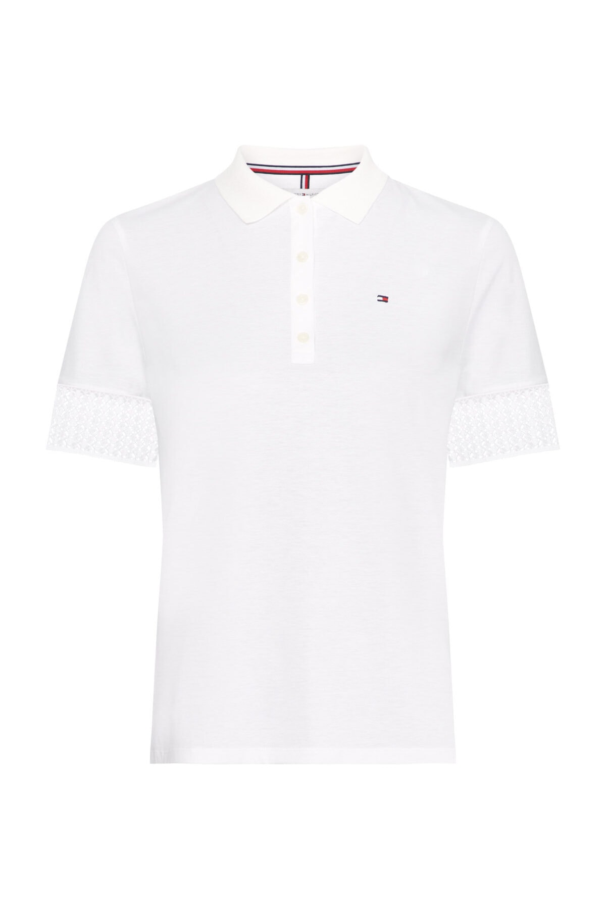 tommy hilfiger lace polo shirt